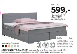 Mömax Mömax boxspringbett „palermo“ Angebot