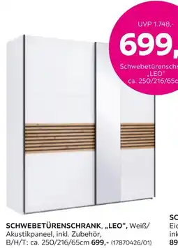 Mömax Schwebetürenschrank „leo“ Angebot