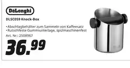 MediaMarkt Delonghi dlsc059 knock-box Angebot