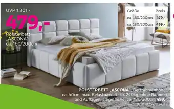 Mömax Polsterbett ascona Angebot