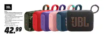 MediaMarkt Jbl go 4 mobiler bluetoothlautsprecher Angebot