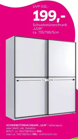 Mömax Schwebetürenschrank ulm Angebot
