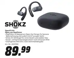MediaMarkt Shokz openfit air open-ear kopfhörer Angebot