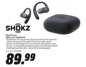 MediaMarkt Shokz openfit air open-ear kopfhörer Angebot