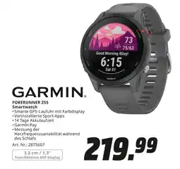 MediaMarkt Garmin forerunner 255 smartwatch Angebot