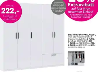 Mömax Drehtürenschrank milos Angebot