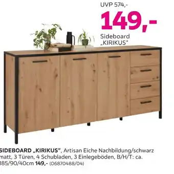 Mömax Sideboard „kirikus“ Angebot