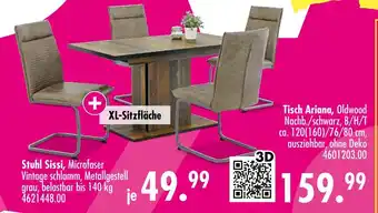 Möbel Boss Stuhl sissi oder tisch ariana Angebot