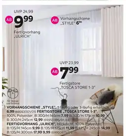 Mömax Fertigvorhang Angebot