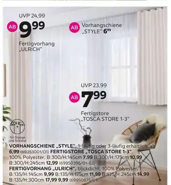 Mömax Fertigvorhang Angebot