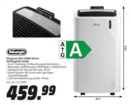 MediaMarkt Delonghi pinguino pac em90 silent klimagerät mobil Angebot