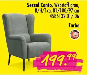 Möbel Boss Sessel canto Angebot