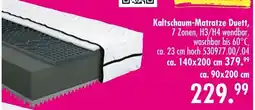 Möbel Boss Kaltschaum-matratze duett Angebot