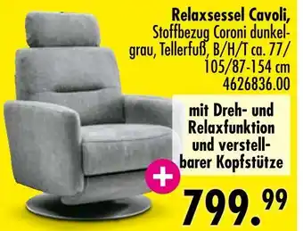 Möbel Boss Relaxsessel cavoli Angebot
