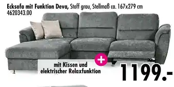 Möbel Boss Ecksofa mit funktion deva Angebot