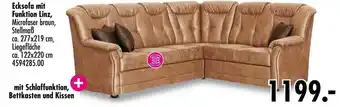 Möbel Boss Ecksofa mit funktion linz Angebot