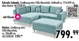 Möbel Boss Ecksofa calanda oder hocker Angebot