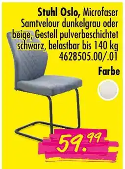 Möbel Boss Stuhl oslo Angebot