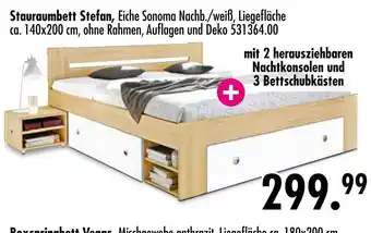 Möbel Boss Stauraumbett stefan Angebot