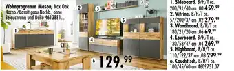 Möbel Boss Wohnprogramm mason Angebot