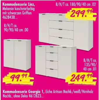Möbel Boss Kommodenserie linz Angebot