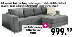 Möbel Boss Ecksofa mit funktion even Angebot