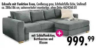 Möbel Boss Ecksofa mit funktion even Angebot