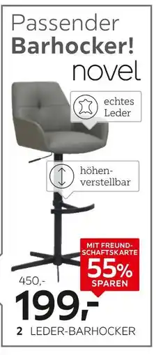 XXXLutz Leder-barhocker Angebot