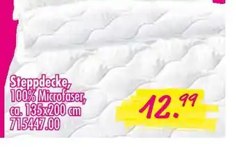 Möbel Boss Steppdecke Angebot