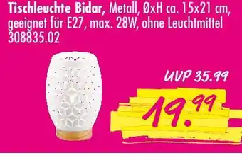 Möbel Boss Tischleuchte bidar Angebot
