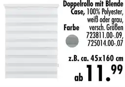 Möbel Boss Doppelrollo mit blende Angebot