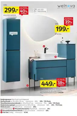 XXXLutz Welnova badprogramm Angebot
