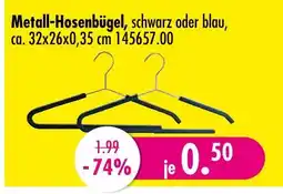 Möbel Boss Metall-hosenbügel Angebot