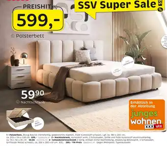 XXXLutz Boxxx polsterbett oder nachtschrank Angebot