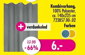 Möbel Boss Kombivorhang Angebot