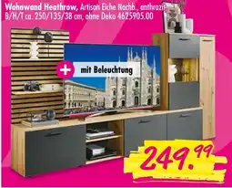 Möbel Boss Wohnwand heathrow Angebot