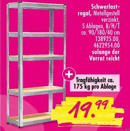 Möbel Boss Schwerlastregal Angebot