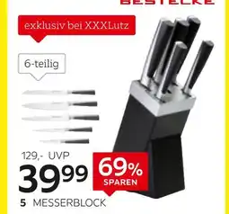 XXXLutz Justinus bestecke messerblock „perfect cut“ Angebot