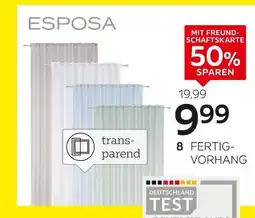 XXXLutz Esposa fertigvorhang „gloria“ Angebot