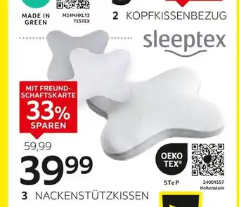XXXLutz Sleeptex nackenstützkissen „lilly“ Angebot