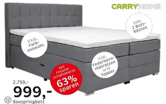 XXXLutz Carryhome boxspringbett Angebot