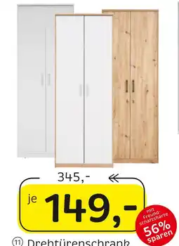 XXXLutz Xora drehtürenschrank Angebot