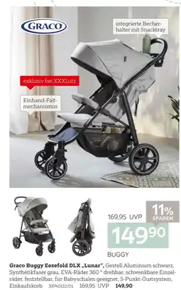 XXXLutz Graco buggy eezefold dlx „lunar“ Angebot