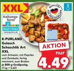 Kaufland K-purland gulasch schaschlik art xxl Angebot