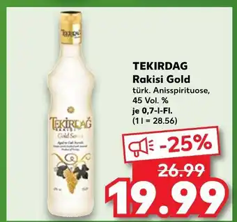 Kaufland Tekirdag rakisi gold Angebot