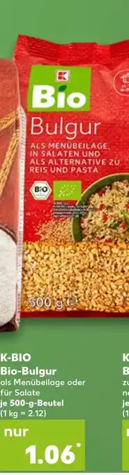 Kaufland K-bio bio-bulgur Angebot