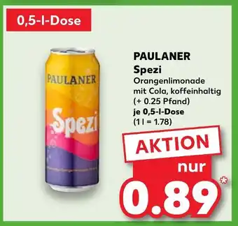 Kaufland Paulaner spezi Angebot