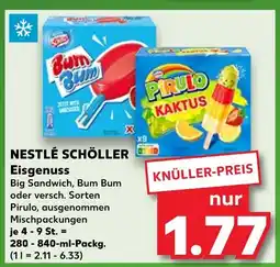 Kaufland Nestlé schöller eisgenuss Angebot