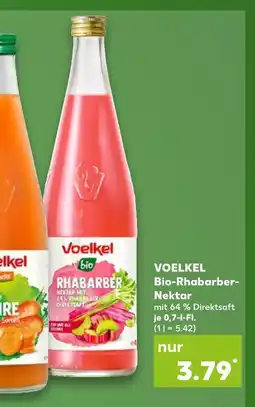 Kaufland Voelkel bio-rhabarber-nektar Angebot