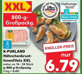 Kaufland K-purland hähnchenbrust-innenfilets xxl Angebot